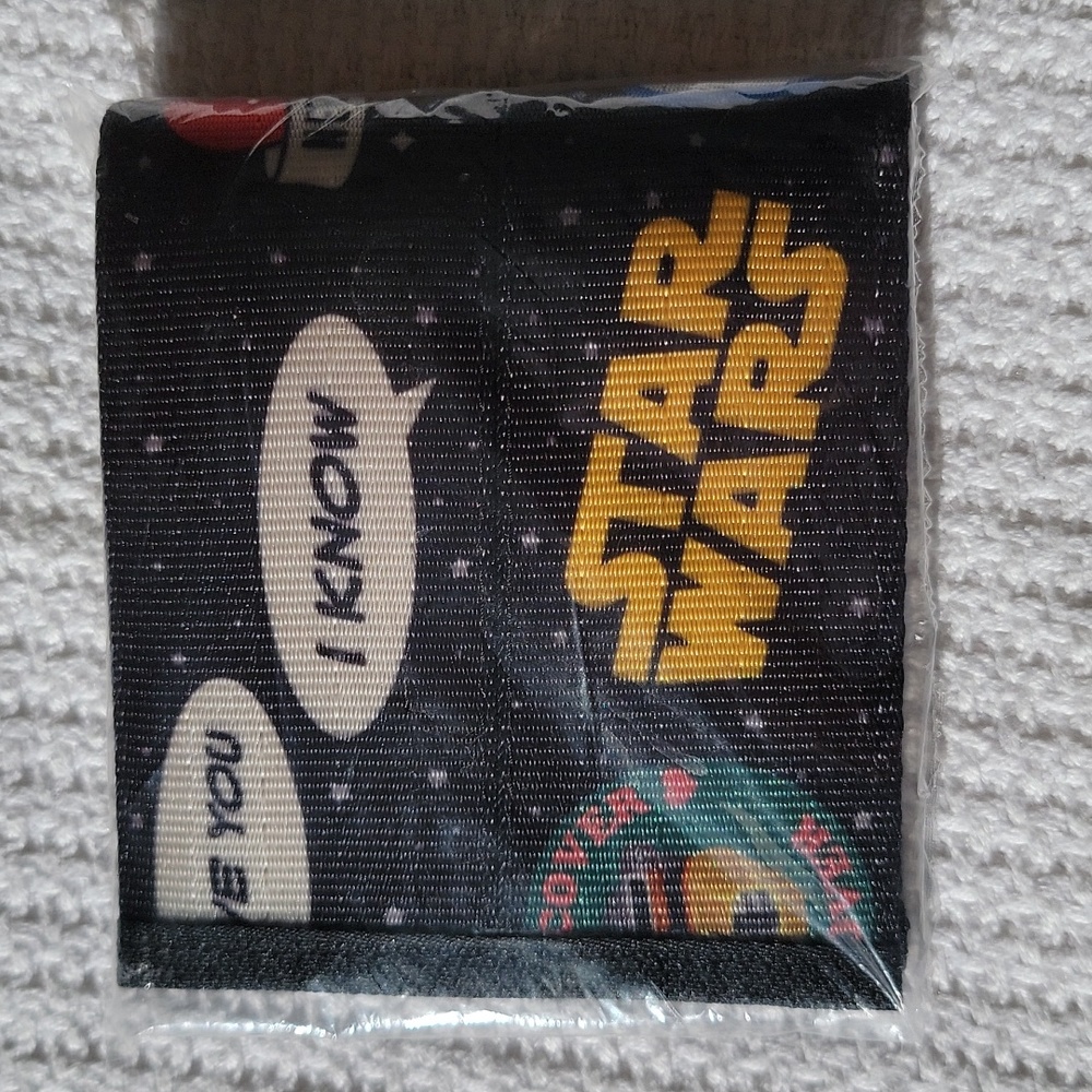Harveys Star Wars Seatbelt Billfold Wallet Rebel Princess Style NWT